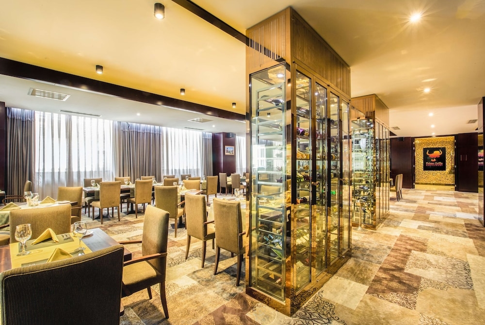 뷔페 아침 식사