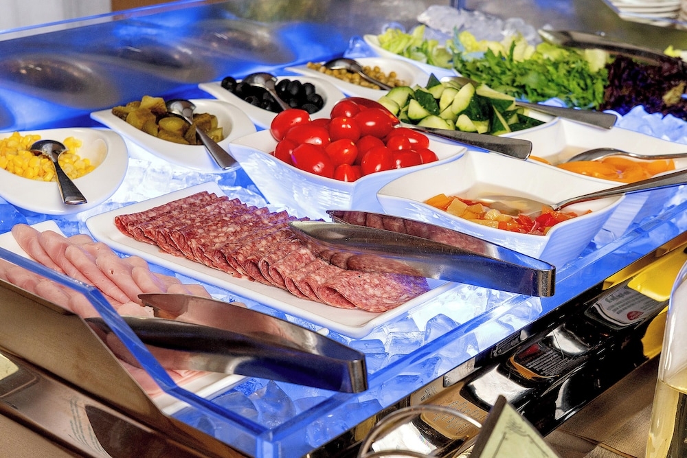 뷔페 아침 식사