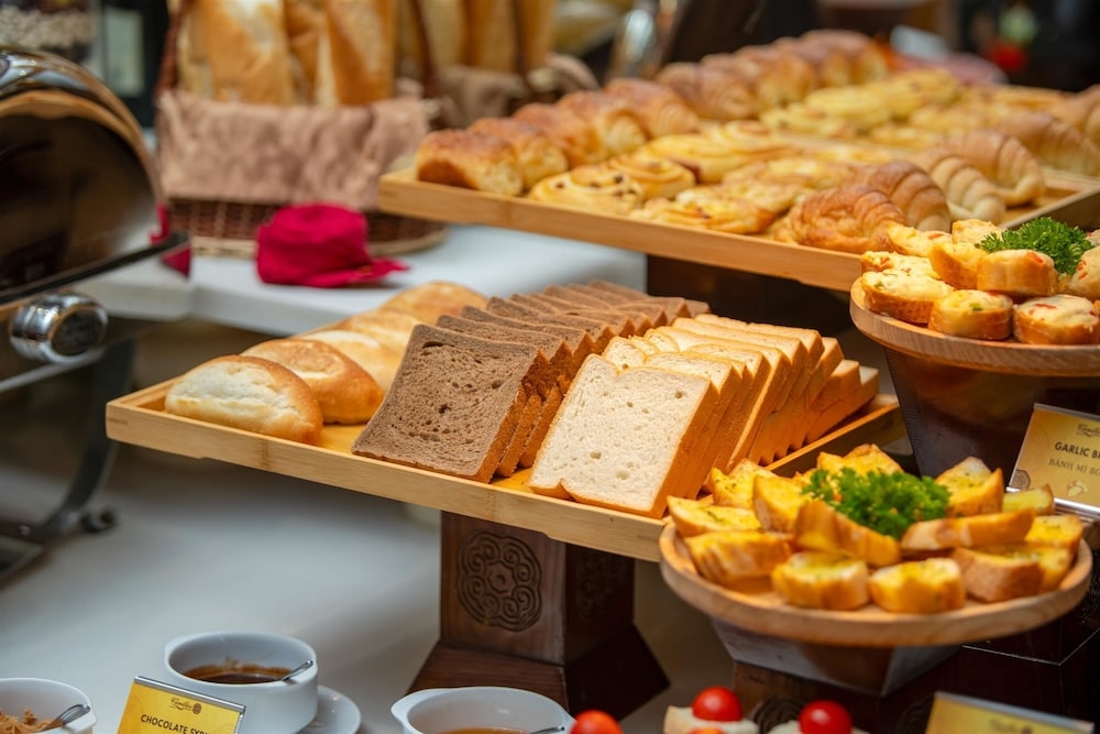 뷔페 아침 식사