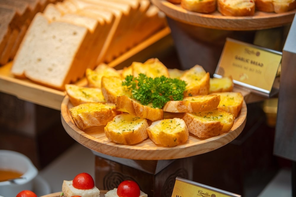 뷔페 아침 식사