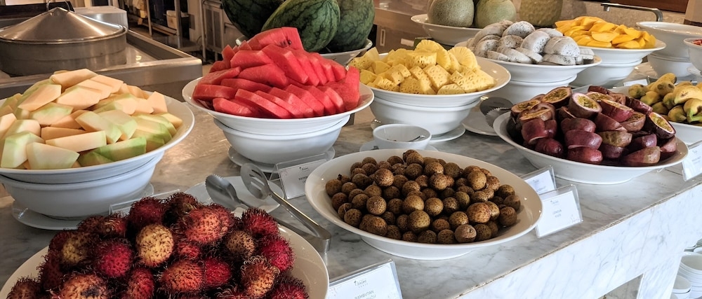 뷔페 아침 식사