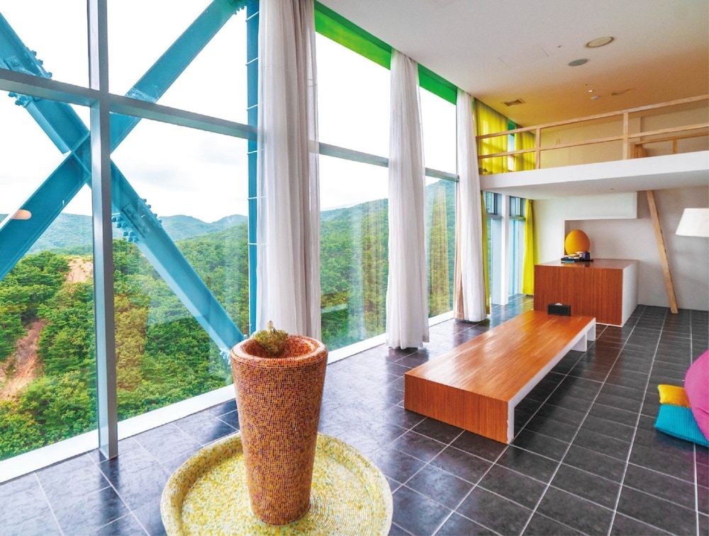 객실에서 보이는 전망