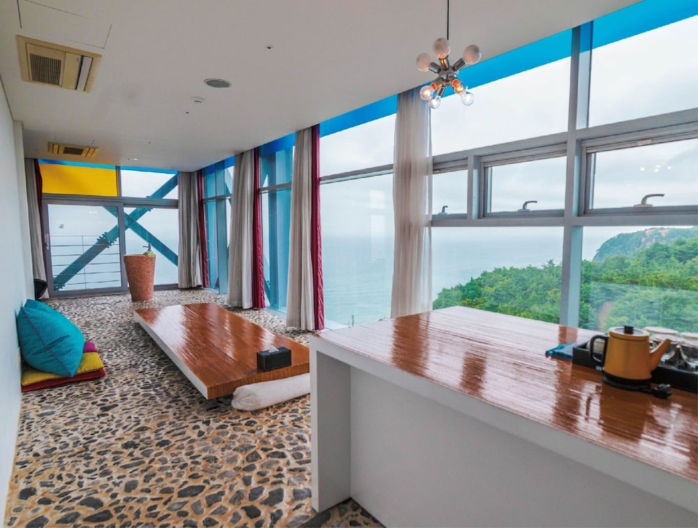 객실에서 보이는 전망