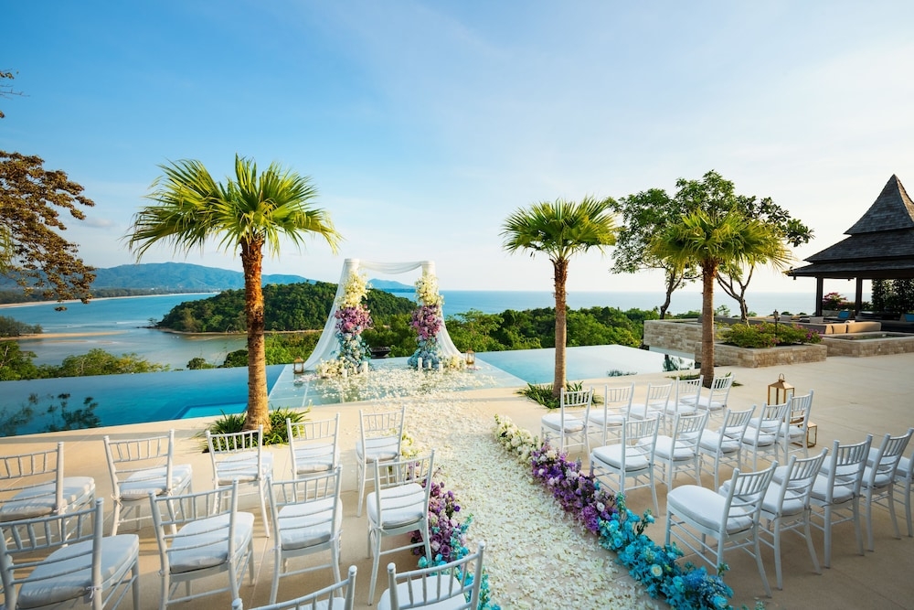 야외 결혼식 공간