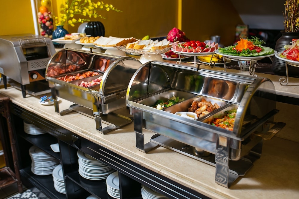 뷔페 아침 식사