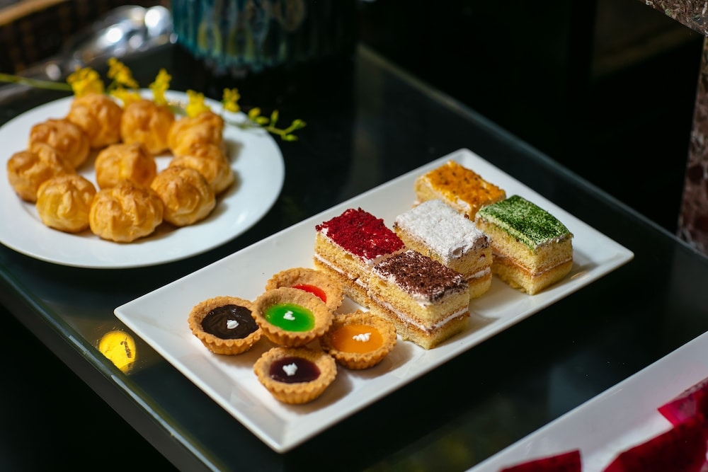 뷔페 아침 식사