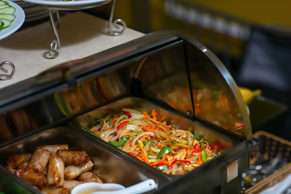 뷔페 아침 식사