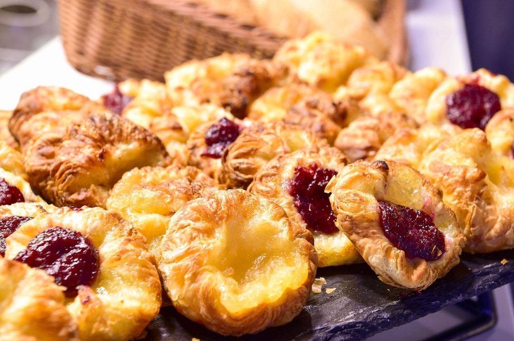 뷔페 아침 식사