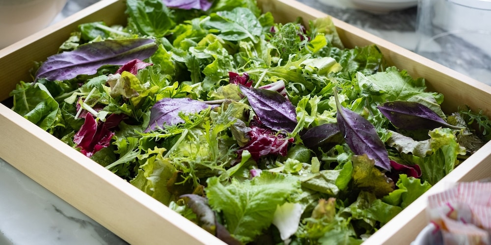 뷔페 아침 식사