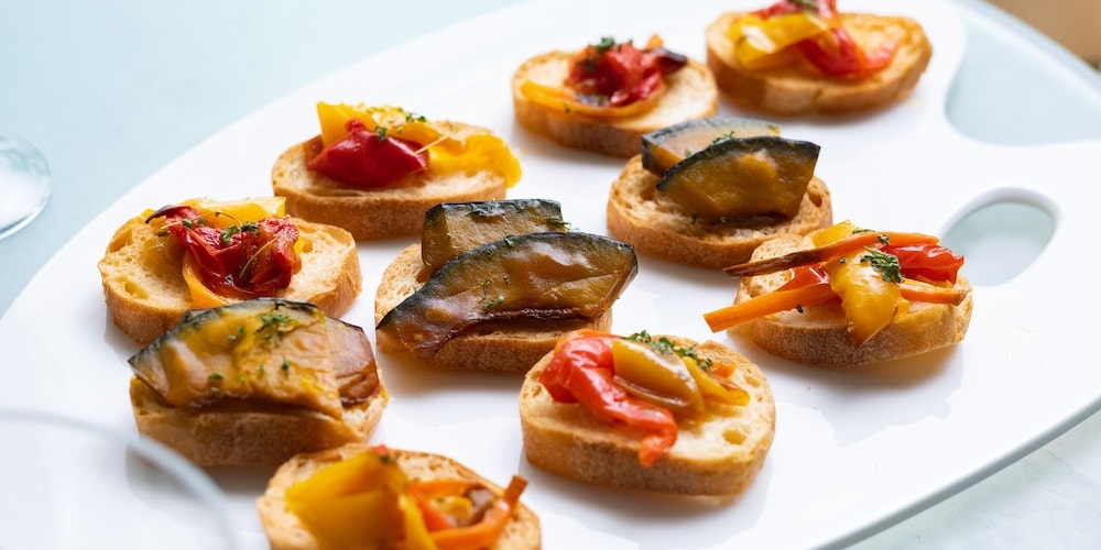 뷔페 아침 식사