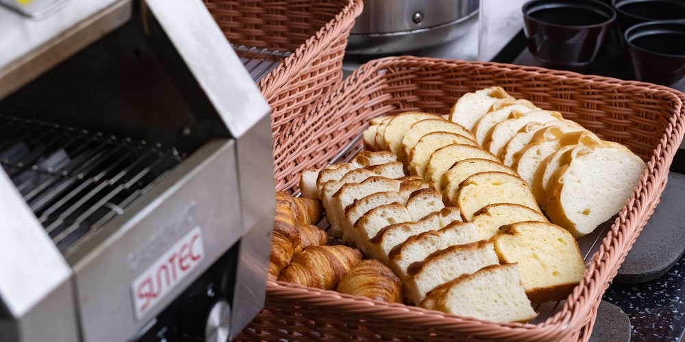 뷔페 아침 식사