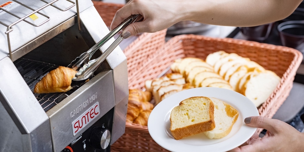 뷔페 아침 식사