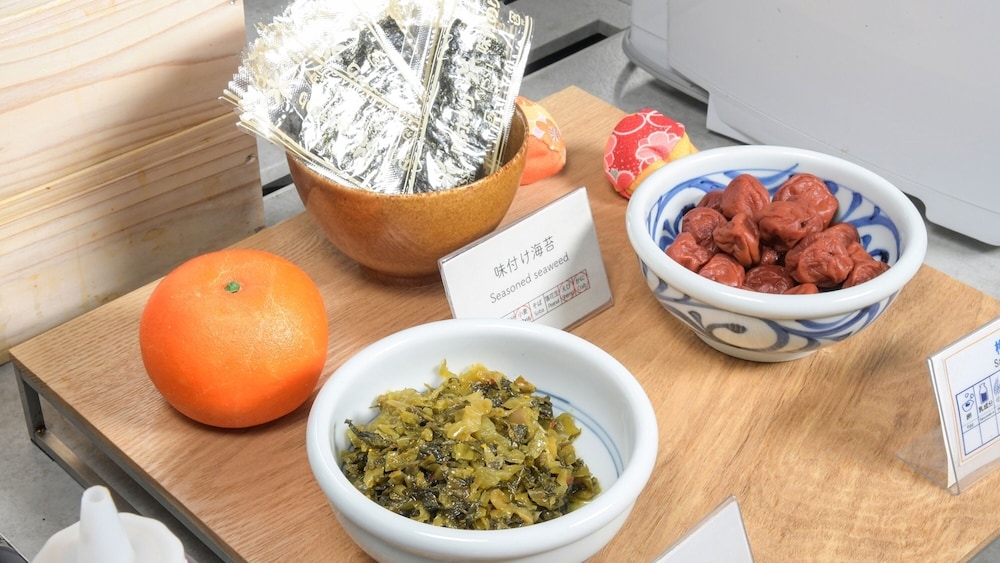 뷔페 아침 식사