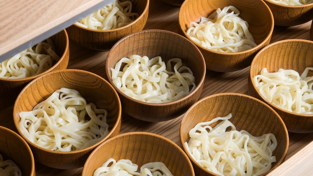 뷔페 아침 식사