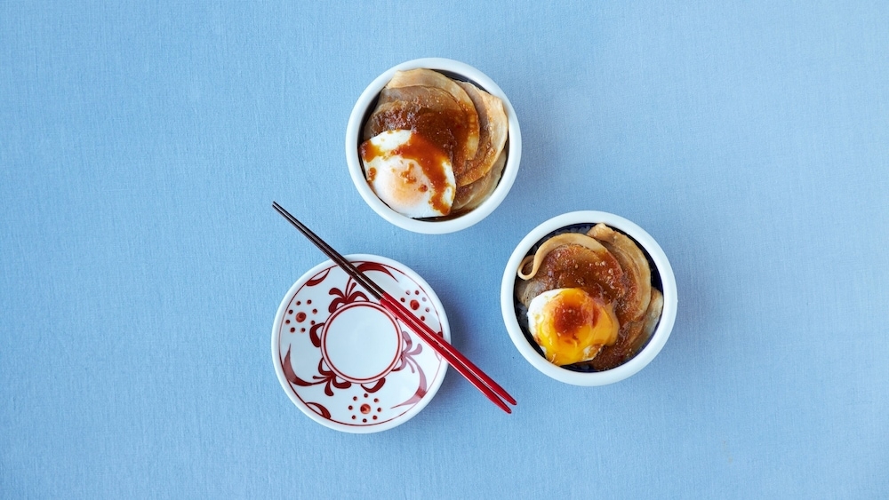 뷔페 아침 식사