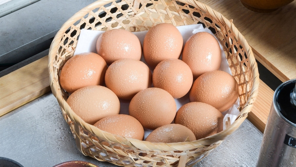 뷔페 아침 식사