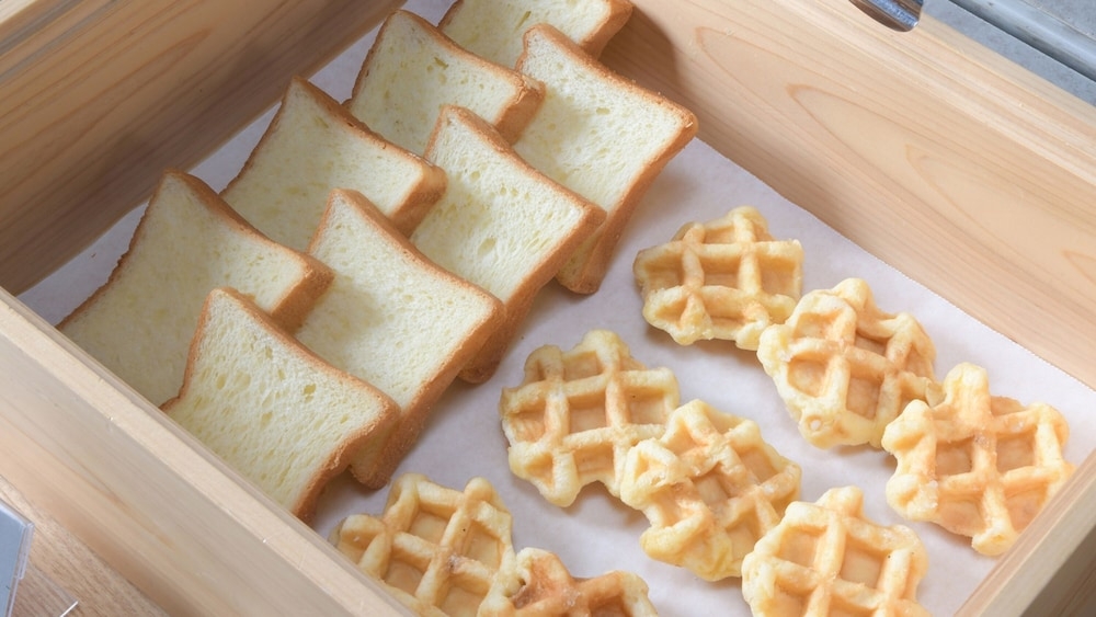 뷔페 아침 식사