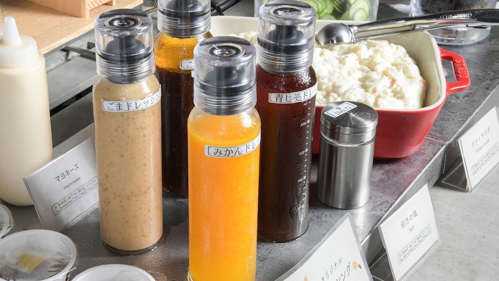 뷔페 아침 식사