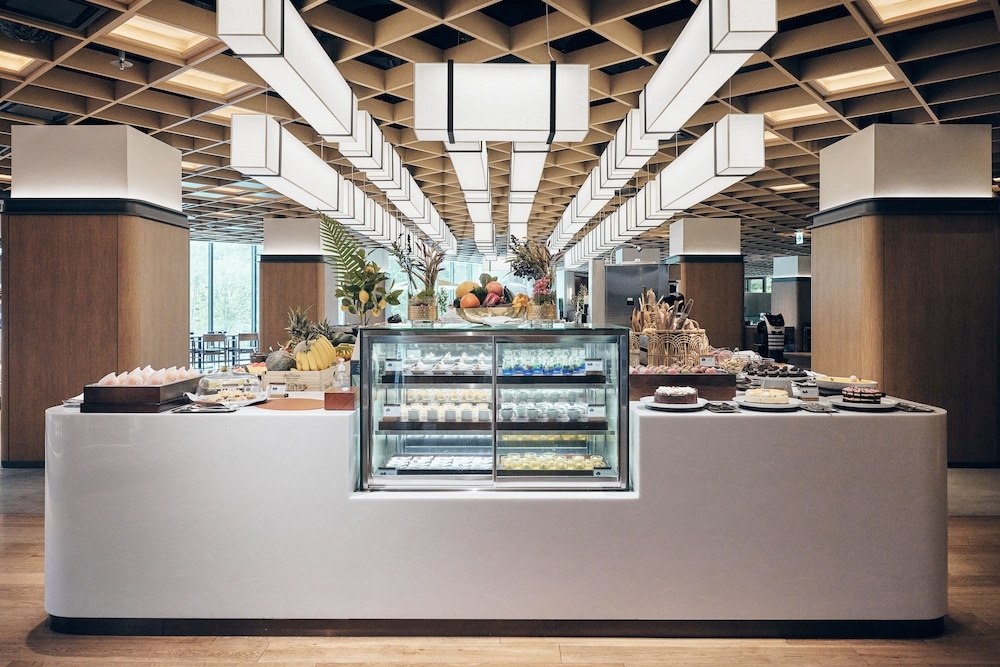 뷔페 아침 식사