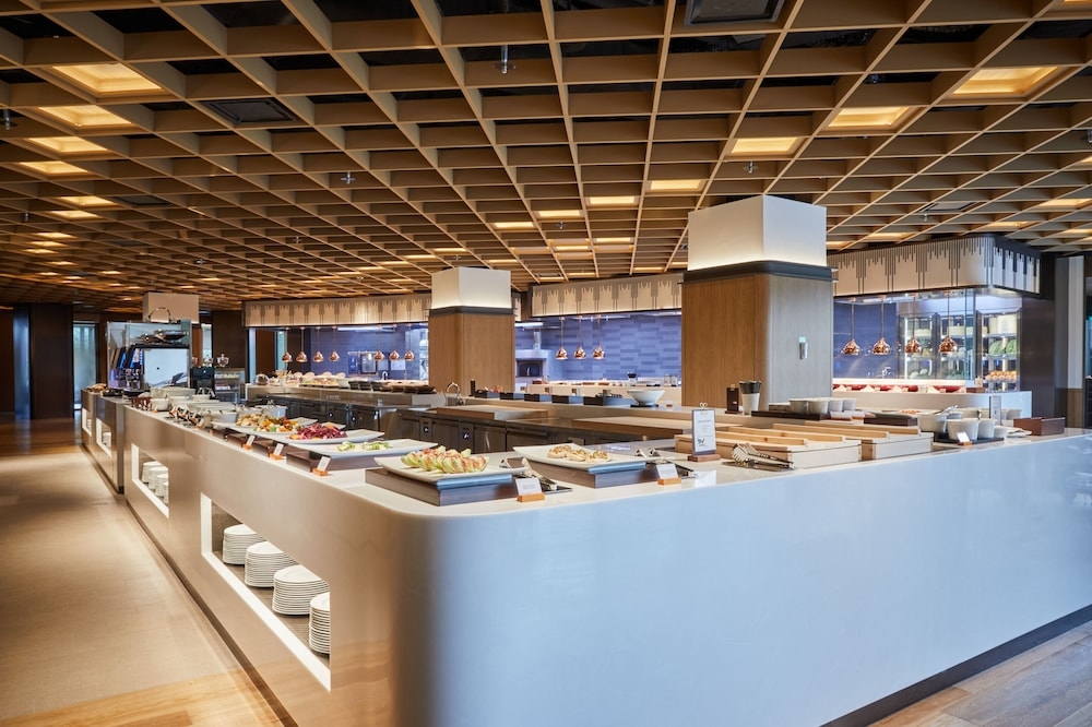 뷔페 아침 식사