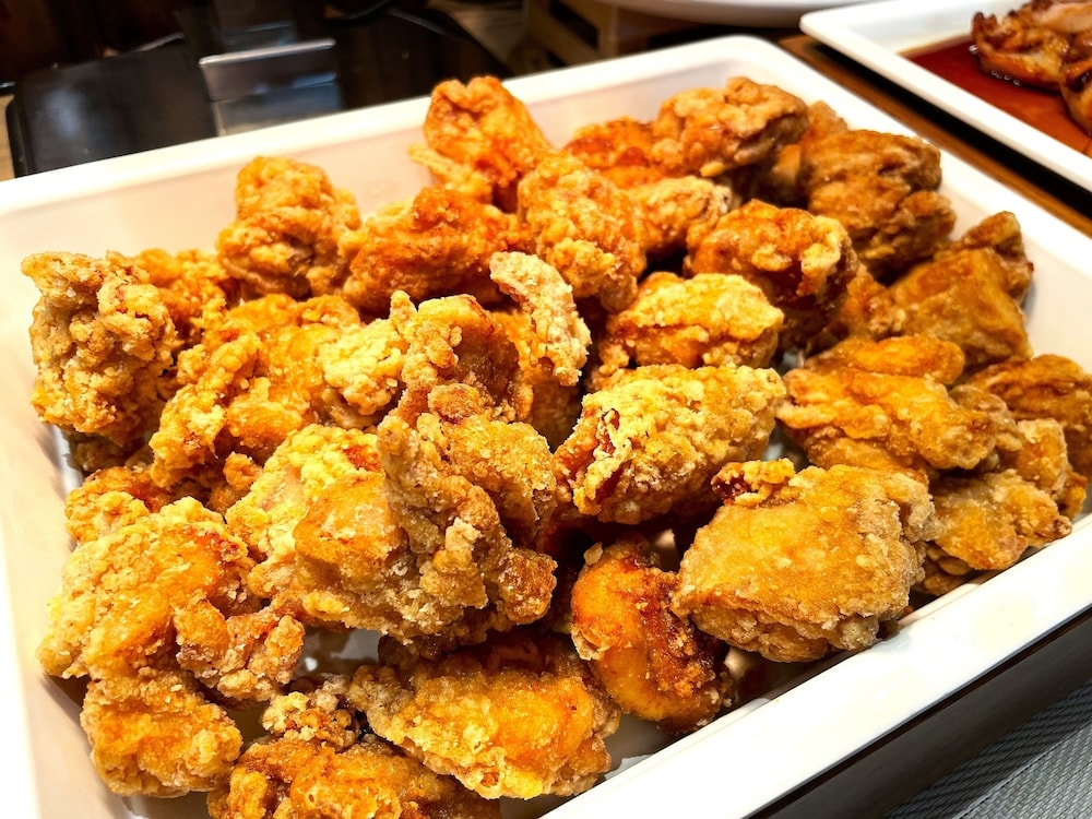 뷔페 아침 식사