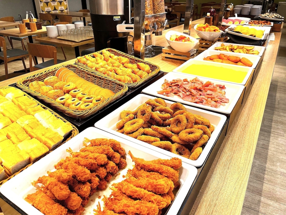 뷔페 아침 식사