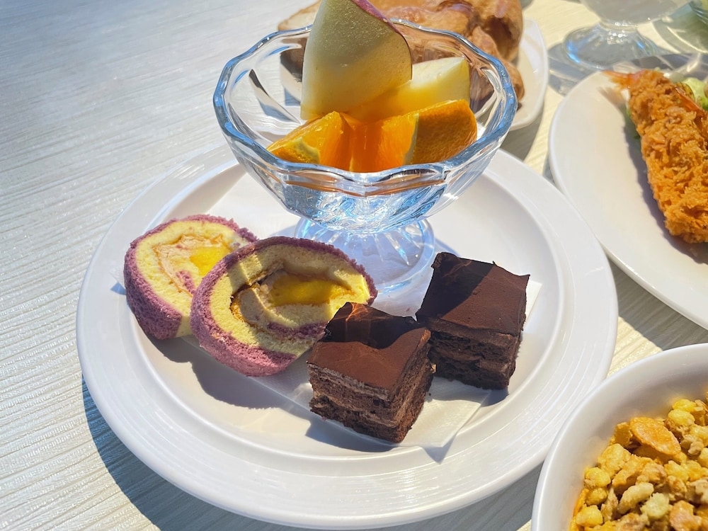 뷔페 아침 식사