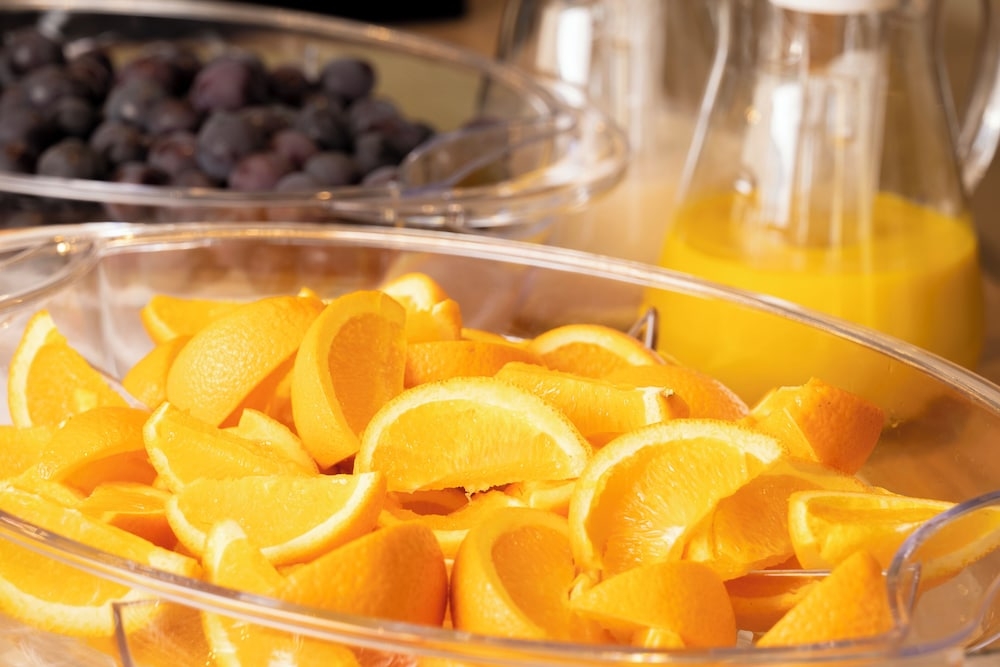 뷔페 아침 식사