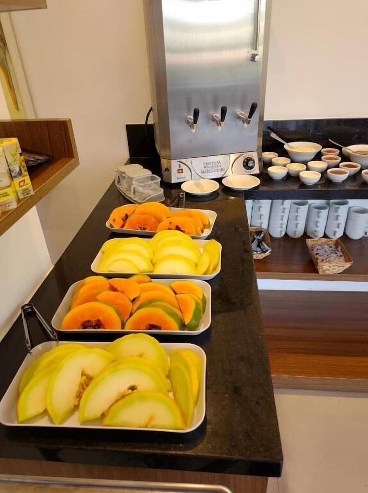 뷔페 아침 식사