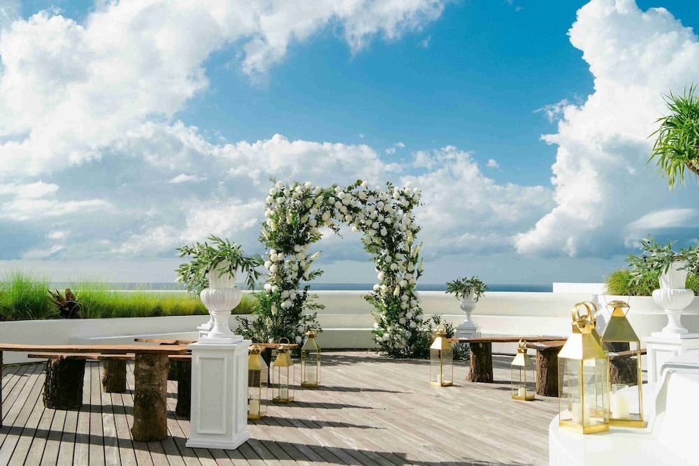 야외 결혼식 공간