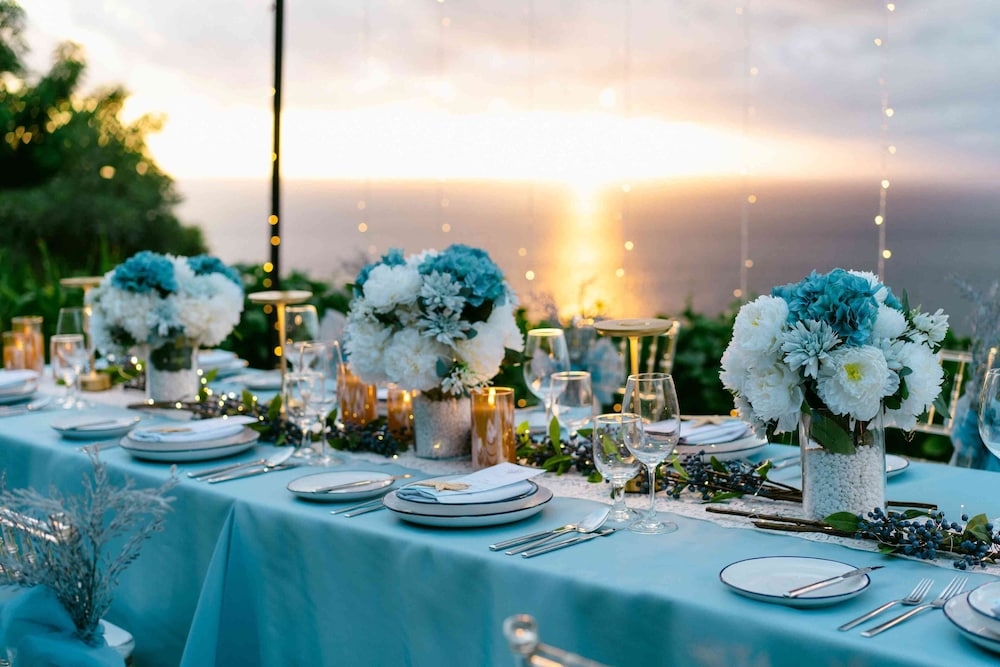 야외 결혼식 공간