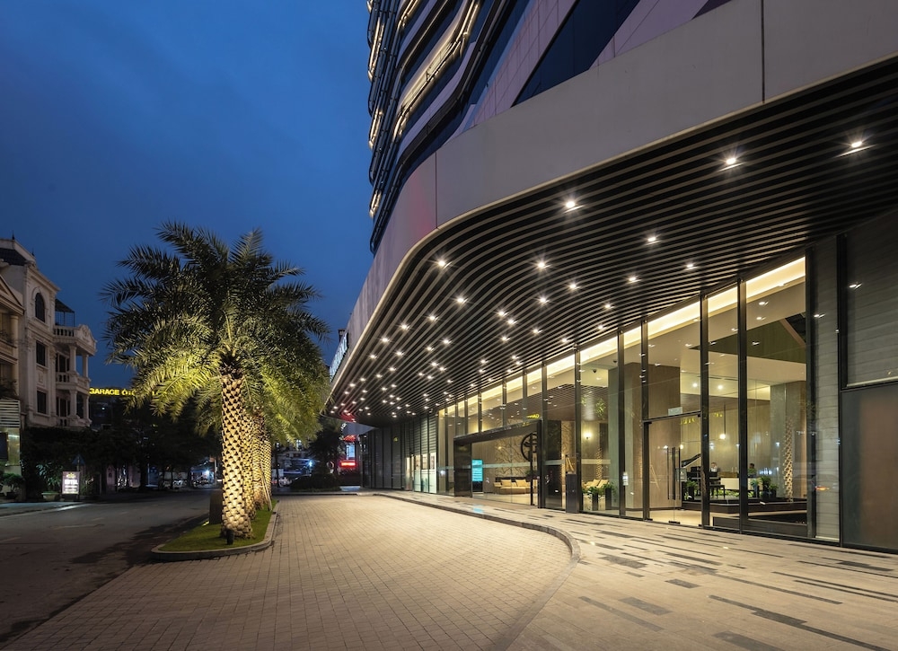 숙박 시설 입구