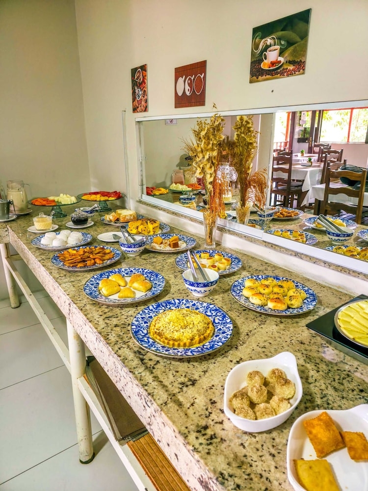 뷔페 아침 식사