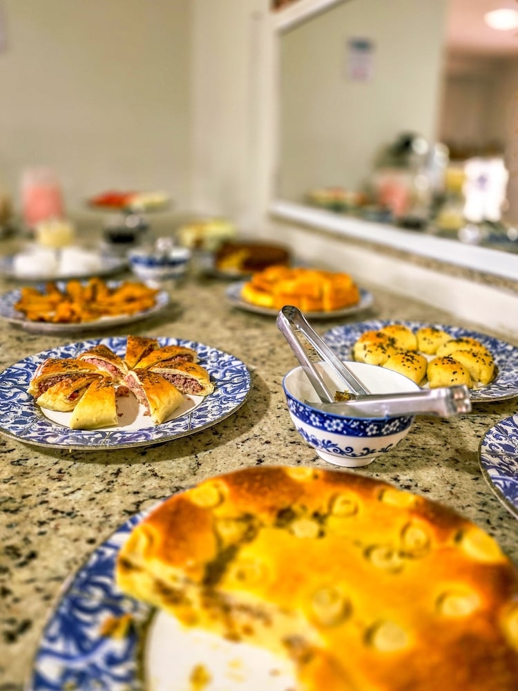 뷔페 아침 식사