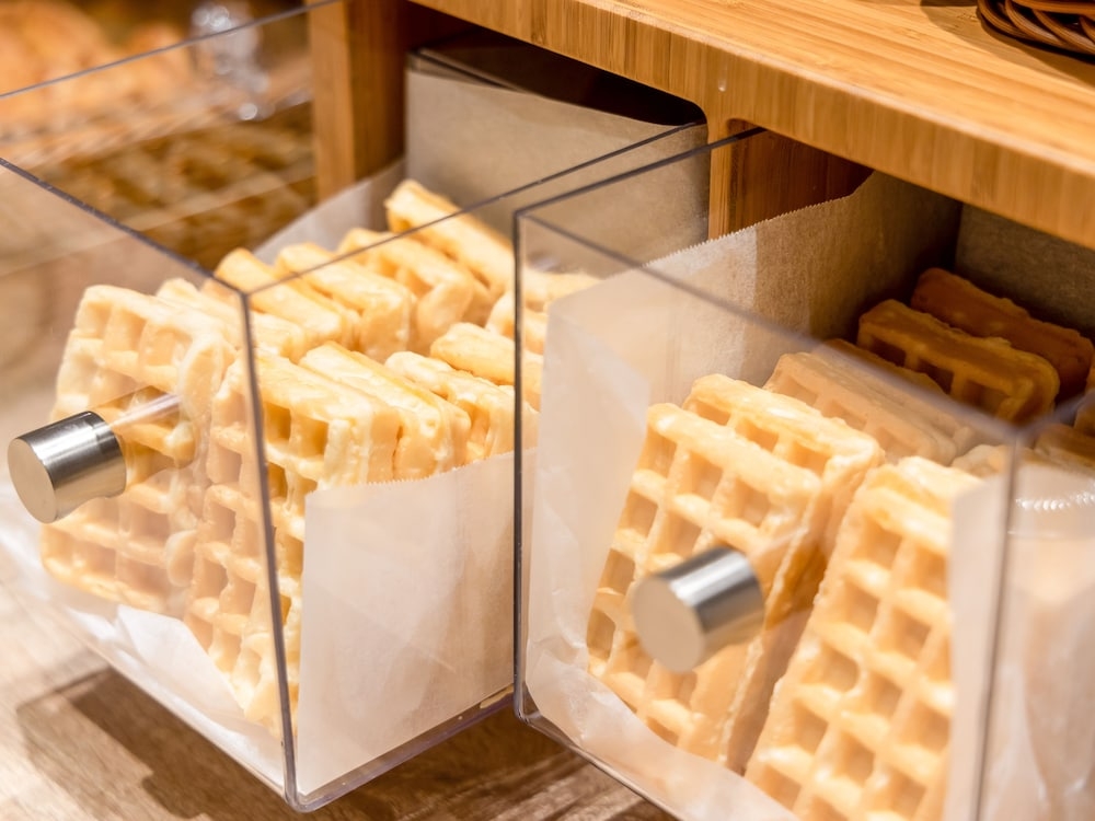 뷔페 아침 식사