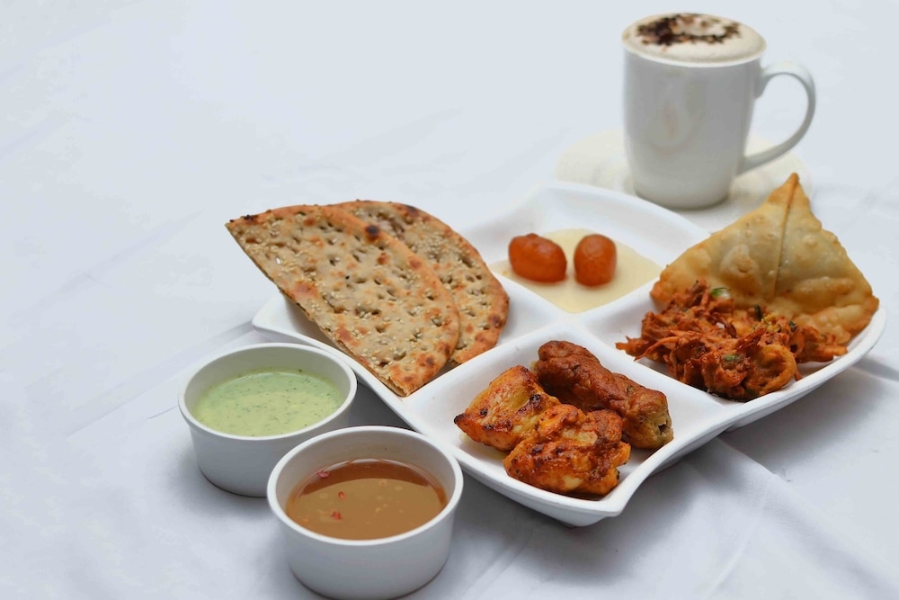 뷔페 아침 식사