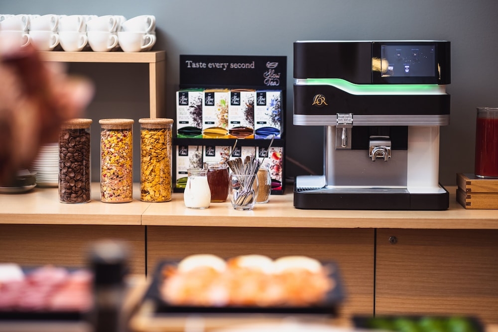 뷔페 아침 식사