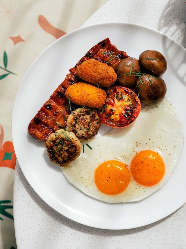 뷔페 아침 식사