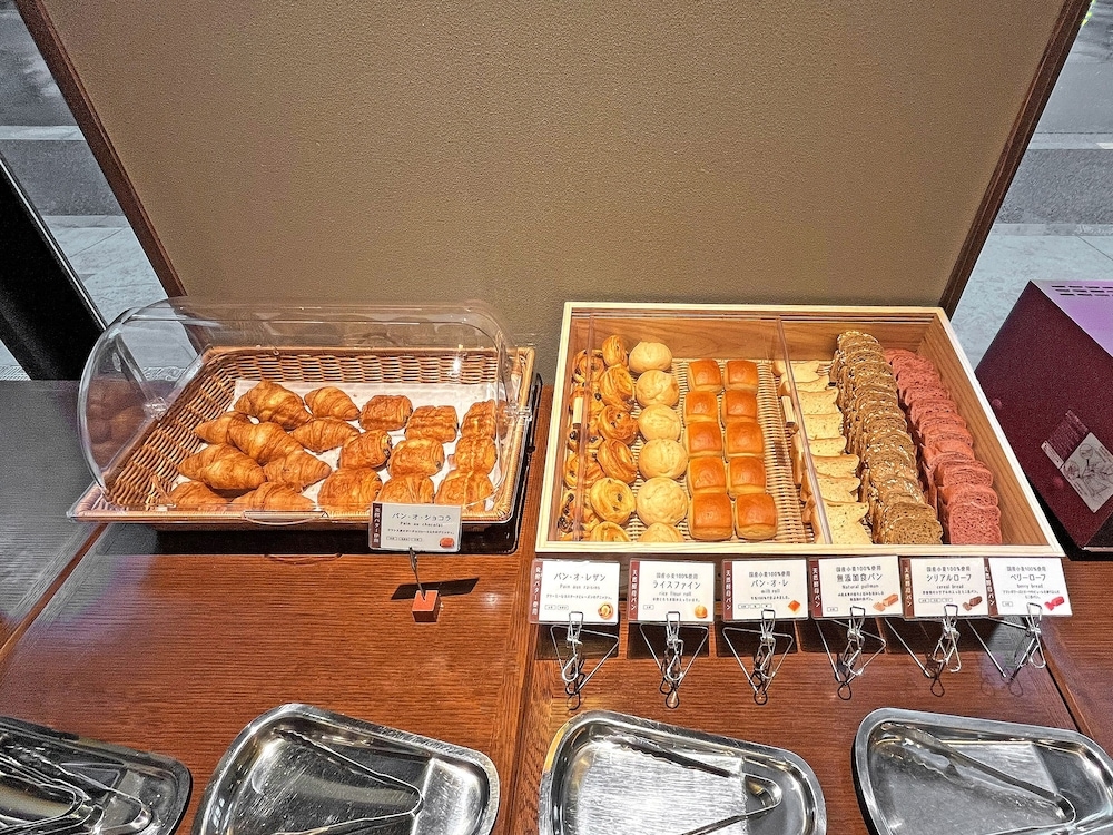 뷔페 아침 식사