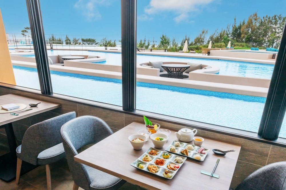 뷔페 아침 식사