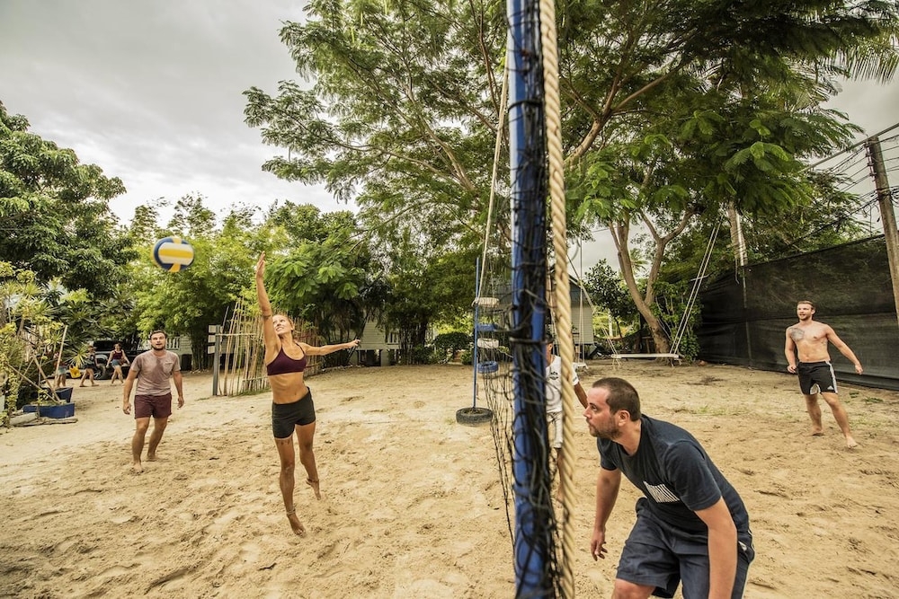 숙박 시설 구내