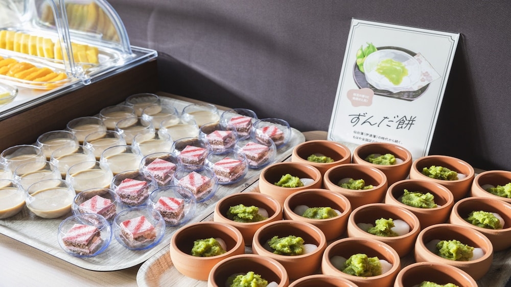 뷔페 아침 식사