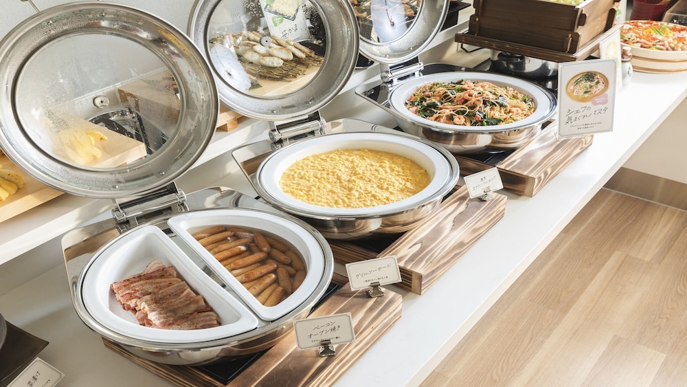 뷔페 아침 식사