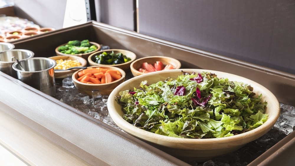 뷔페 아침 식사