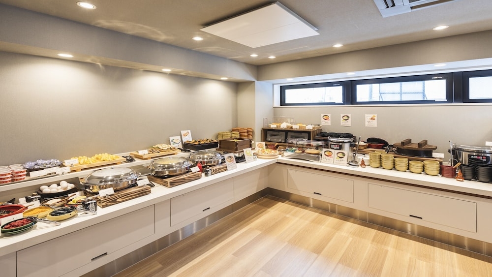 뷔페 아침 식사