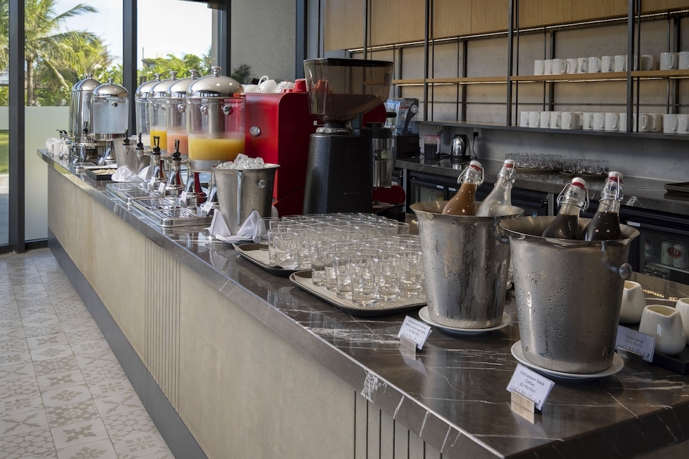 뷔페 아침 식사