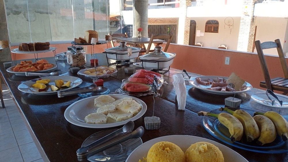 뷔페 아침 식사