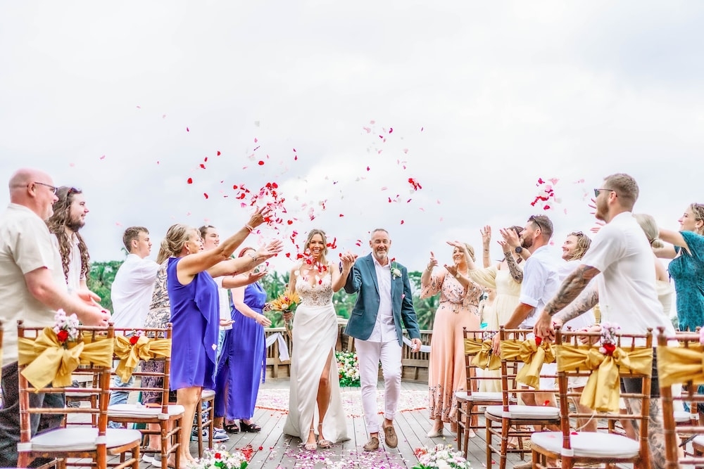 야외 결혼식 공간