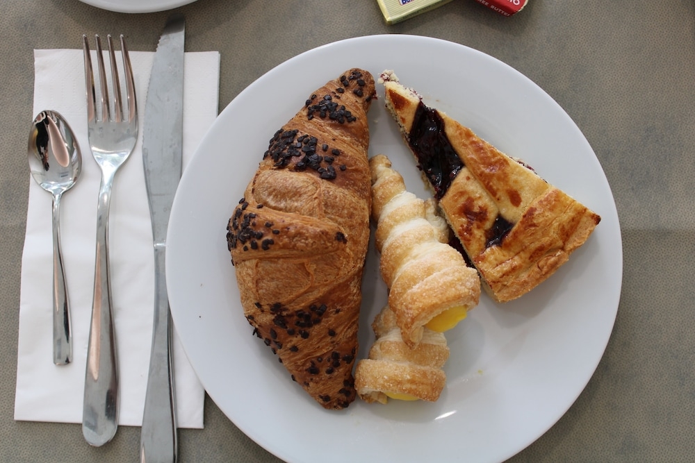 뷔페 아침 식사