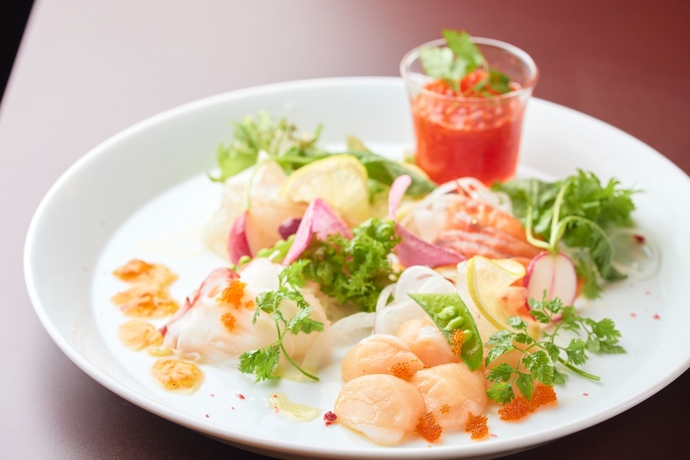 뷔페 아침 식사